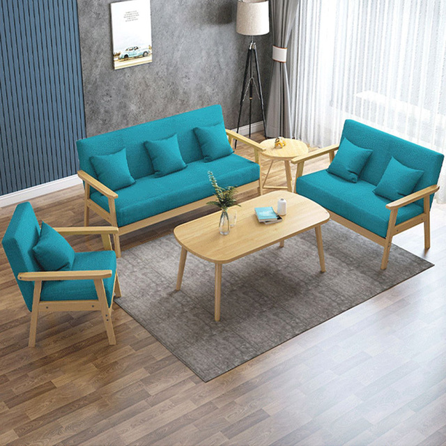 Mẫu bàn ghế gỗ phòng khách đẹp hiện đại Hà Nội