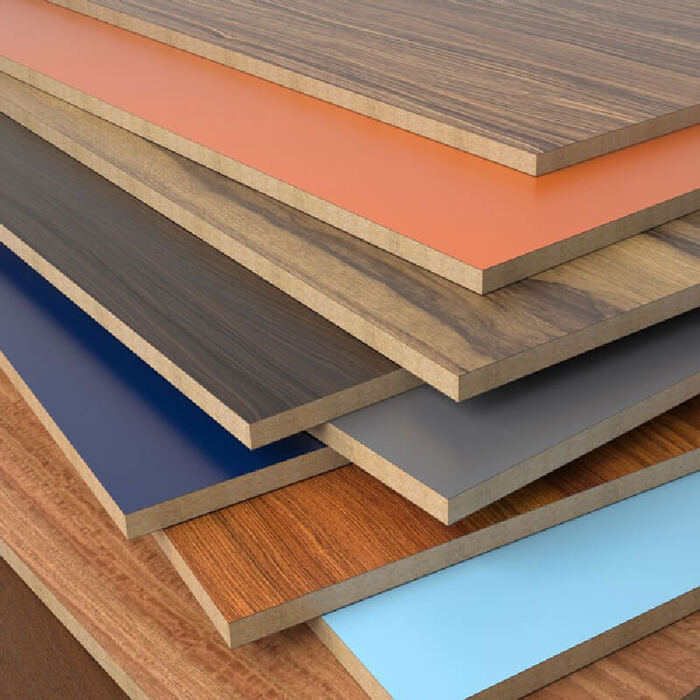 Gỗ MDF phủ Melamine là gì